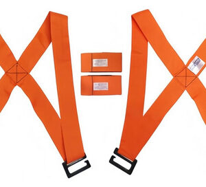 Correas De Elevación Para Levantar Muebles 400 Kg Naranja