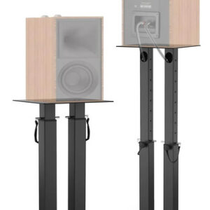 Soporte Universal Para Altavoz Ajustable Hasta 45 Kg Negro Color