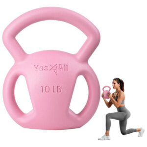 Pesas Rusas 4.5 Y 6.8 Kg Mango Ancho Multiagarre B. 4.5 Kg - Rosa