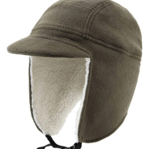 Gorro De Invierno Térmico Con Forro Sherpa Y Orejeras Hombre Color Talla Diseño De La Tela