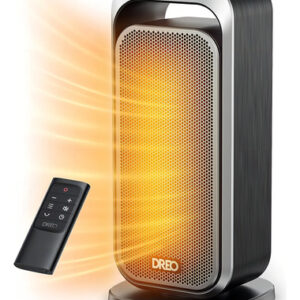 Calefactor Eléctrico Dreo Dr-hsh007 Plateado Interior Compacto Classic Silver