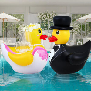 Flotadores Inflables 121cm Para Boda Novios Decoración Fiest Color