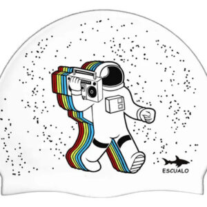 Gorra De Silicona Para Natación Unisex Adulto Color Blanco Blanco Diseño De La Tela Talla