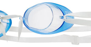 Anteojos De Carrera Ajustables Para Natación Con Antivaho Transparente/azul