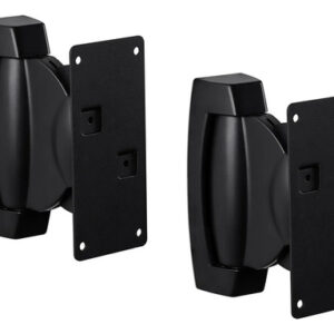 Soporte Pared Altavoz Ajustable Negro Capacidad 10 Kg 1 Par Negro