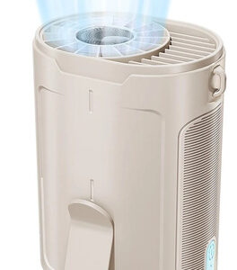 Ventilador Portátil De Cintura Recargable 4 Velocidades 191 Beige