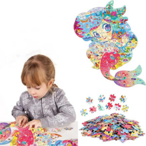Puzzle 3d Educativo De Animales 128 Piezas Para Niños 3 A 10