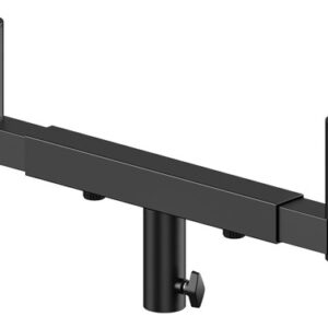 Soporte De Altavoz Dual Resistente Ajustable 35 Mm Negro Negro