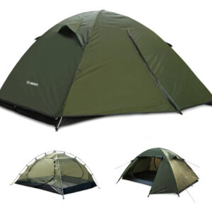 Tienda De Campaña Ultraligera Para 3 Personas Impermeable Ve Verde