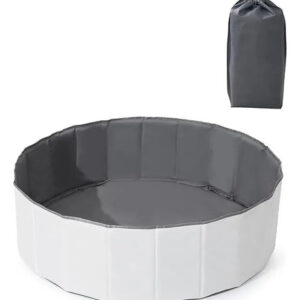 Alberca De Pelotas Plegable Para Bebés 100 Cm Estimulación S Azul