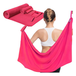 Toallas Deportivas Microfibra Secado Rápido 3 Piezas Rosa Rosa Nombre Del Diseño