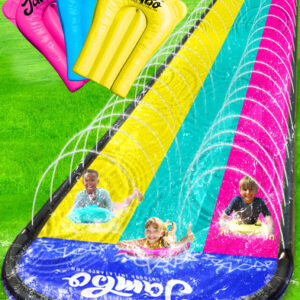 Tobogán Acuático 6 Metros Con 3 Tablas De Bodyboard Y Aspers Vibraciones De Verano