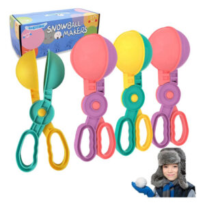 Juego De 4 Herramientas Para Hacer Bolas De Nieve Multicolor Multicolor