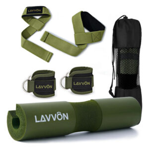 Juego De Almohadillas Para Sentadillas Color Verde 500 Lbs 4 Verde (army-green)