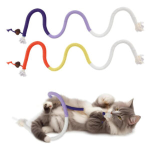 Juguetes Para Gatos De Cuerda Resistentes Para Limpiar Dient Varios Colores