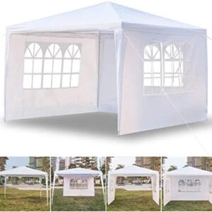 Toldo Carpa Impermeable 3x3m Con Paredes Para Eventos Y Fies Color