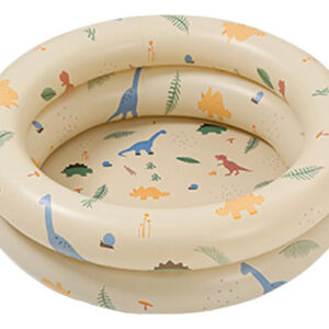Piscina Inflable Niños Grande Dinosaurio Beige Plegable Segu Dinosaurio Beige