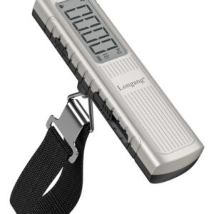 Báscula De Equipaje Digital Portátil 50 Kg Sin Batería Champán