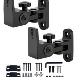 Soporte De Pared Universal Negro Para Altavoces Pequeños 30 Negro