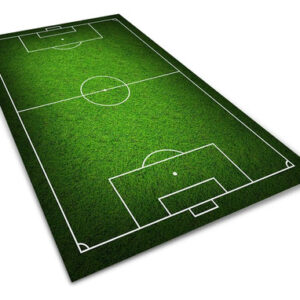 Alfombra De Fútbol Antideslizante Para Niños 119x79 Cm Diver A