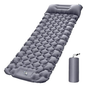 Colchoneta Camping Autohinchable 195x65x10 Cm Gris Oscuro Gris Oscuro