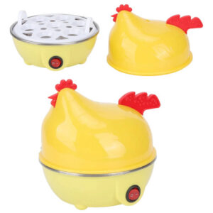 Cocedor De Huevos Eléctrico Rápido 7 Huevos Apagado Automáti Color Frecuencia