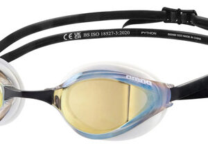 Gafas De Natación Unisex Antineblina Espejo Ajuste Cómodo Oro-blanco-negro