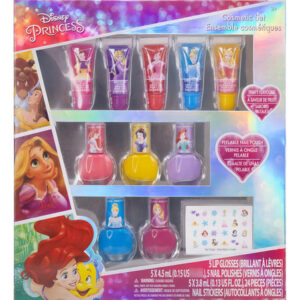 Kit De Maquillaje Lavable Townley Girl Disney Princesa Niñas 11 Piezas