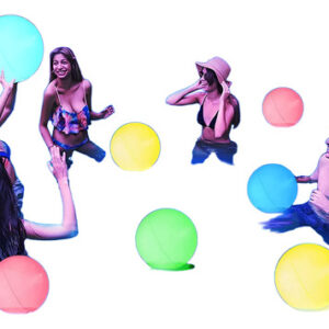Pelota De Playa Led Inflable Para Fiestas De Piscina 40 Cm Multicolor Nombre Del Diseño