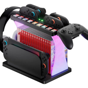 Base De Almacenamiento Nintendo Switch 2 Carga Joycons Organ