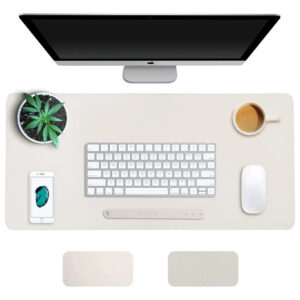 Tapete Para Mouse Beige 80x40 Cm Doble Cara Impermeable Beige - Afelpado Diseño Impreso