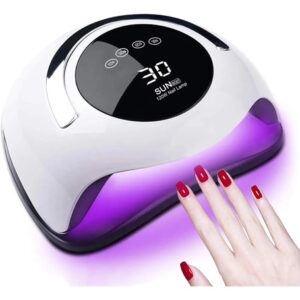 Lámpara De Uñas 120 W Secado Rápido 36 Luces Uv Led Portátil Color