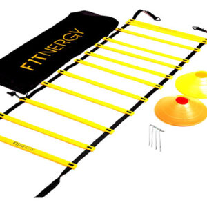 Escalera De Agilidad Amarilla 12 Escalones Kit De Entrenamie Amarillo