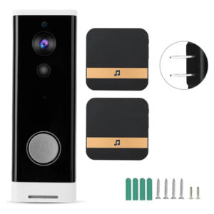 Videoportero Inteligente Wifi Hd 720p Con Audio Bidirecciona Color