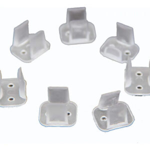 Clips De Montaje Led 200 Unidades Para Tira De Neón 6mm 8mm Color De La Luz