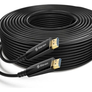 Cable Hdmi 4k De Fibra Óptica, 30 Metros | 206-700