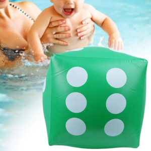 Dados Inflables Gigantes De 40 Cm Para Juegos De Piscina Ver Verde