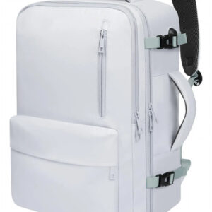 Mochila De Viaje Gris Moderna Resistente Para Adultos Ideal Gris Diseño De La Tela