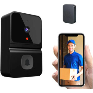 Timbre De Puerta Inalámbrico Con Cámara Y Video 480p Con Aud Color