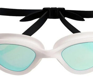 Anteojos De Natación Unisex Espejo Azul Y Negro Talla Única Espejo Azul/blanco/negro