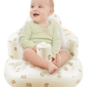 Asiento Inflable Para Niños Sofá Biónico Seguro Y Cómodo Nombre Del Diseño Blanco