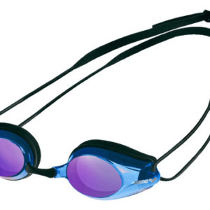 Gafas De Natación Espejo Unisex Negro Azul Hidrodinámicas Negro/azul
