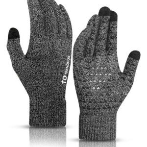 Guantes De Invierno Unisex Táctiles Forro Térmico Cálido Color Talla