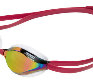 Anteojos De Natación Espejo Unisex Adultos Confort Óptimo En Cobre/blanco/vino Tinto