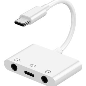 Adaptador De Auriculares Para iPhone Y Samsung Divisor 2 Sal