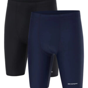 Bañador Infantil Deportivo 2 Pzas Negro Azul Marino Secado R Paquete De 2 Unidades-negro/azul Marino Diseño De La Tela Infantil