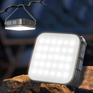 Linterna Camping Solar Recargable 1000 Lúmenes Resistente Ag 1000 Kelvin