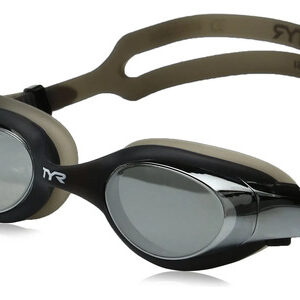 Espejo Vesi Para Natación Ajustado Ligero Unisex Adulto Plata/negro