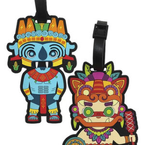 Identificador De Maleta Multicolor Chipi Y Hakan 174x99 Cm Milticolor Nombre Del Diseño
