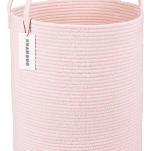 Cesta De Cuerda De Algodón Para Ropa Sucia Niños Y Niñas Rosa Nombre Del Diseño